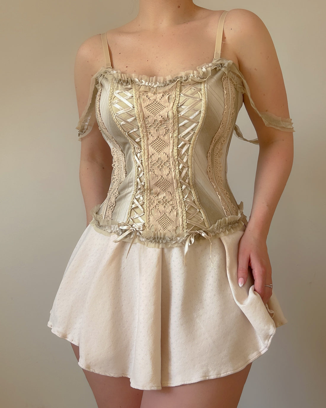 Royal Lace Bustier Top (L)