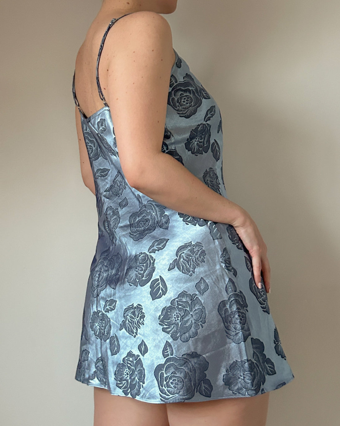 Blue Rose Satin Mini (L)