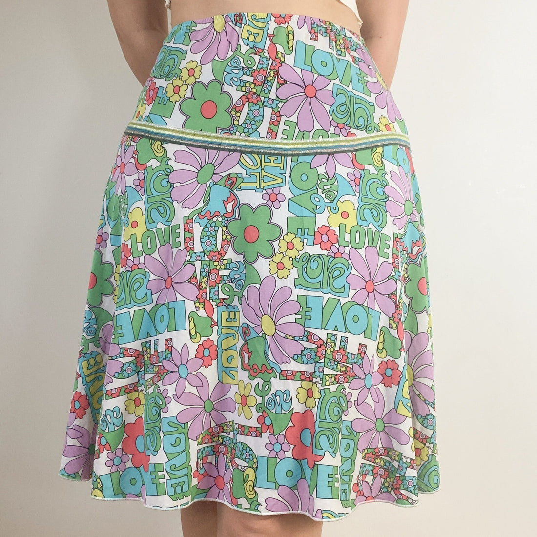 Retro Colored Skirt (M/L)