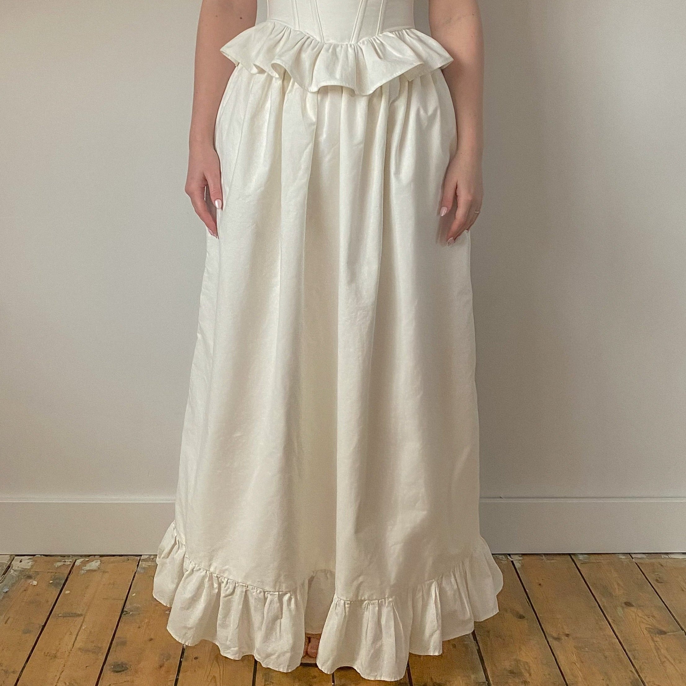 lily white maxi skirt Lily Maxi Skirt – unibabiez