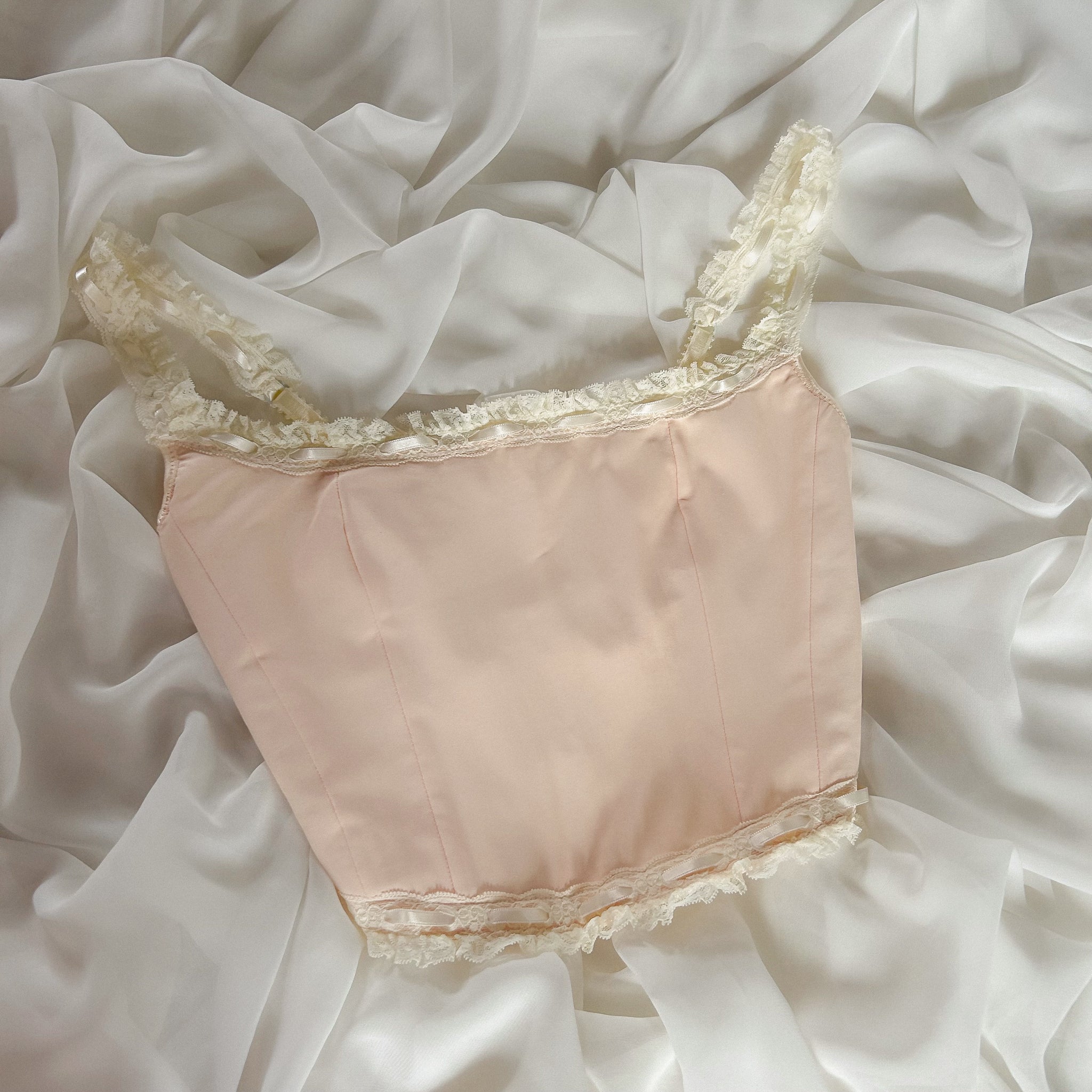 Pink Bustier Top (M/L)