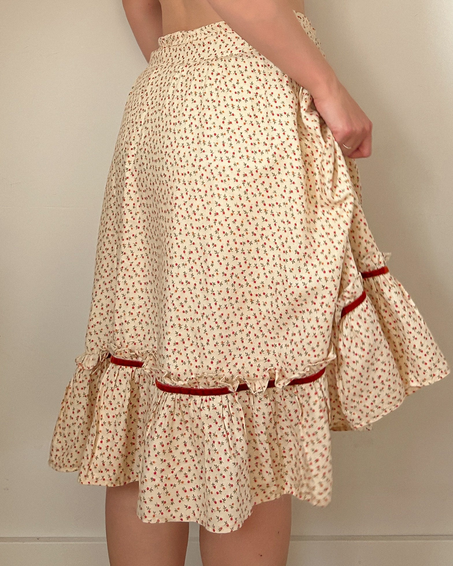 Floral Dress Skirt (M/L)