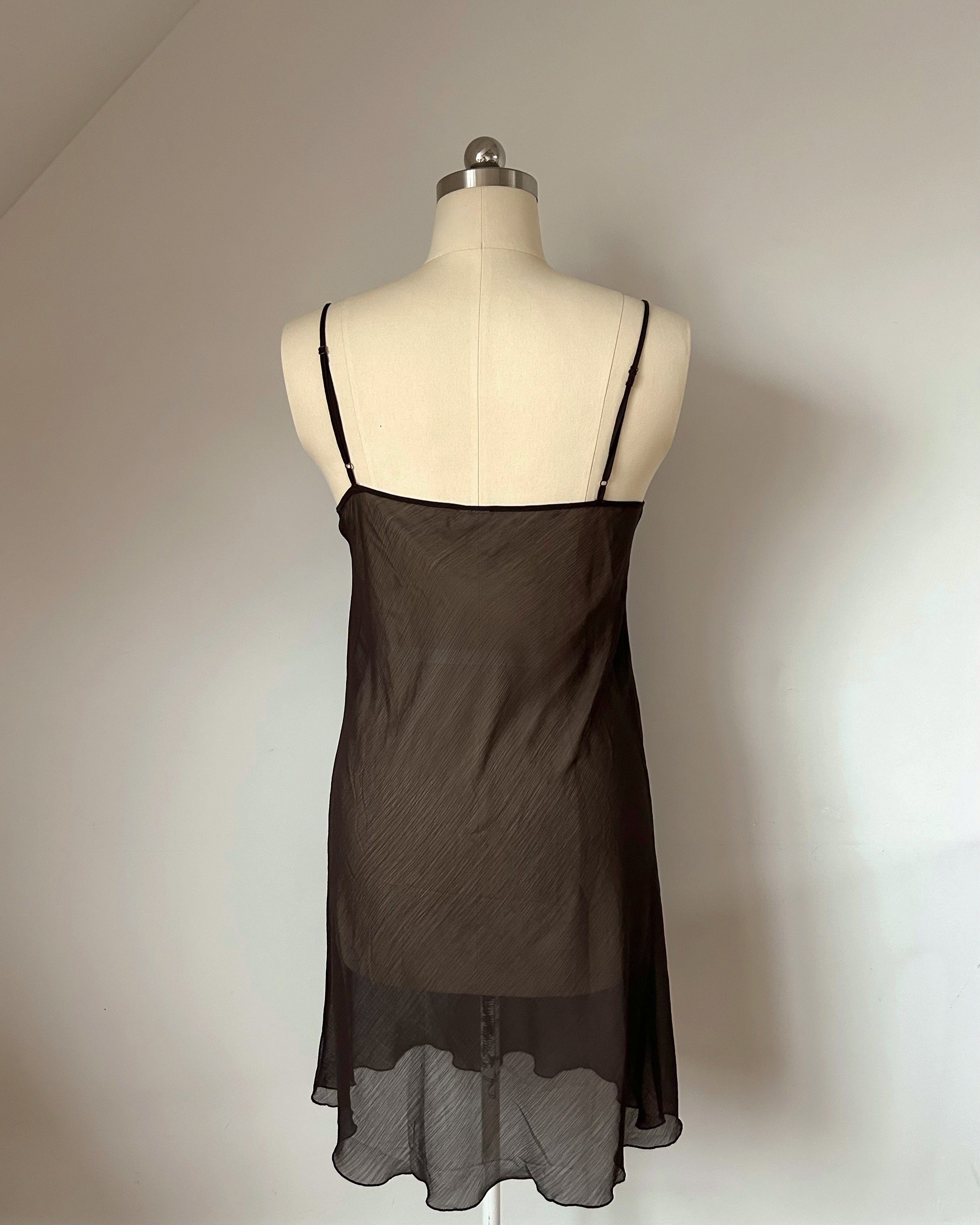 Brown Embroidery Slip (L/XL)