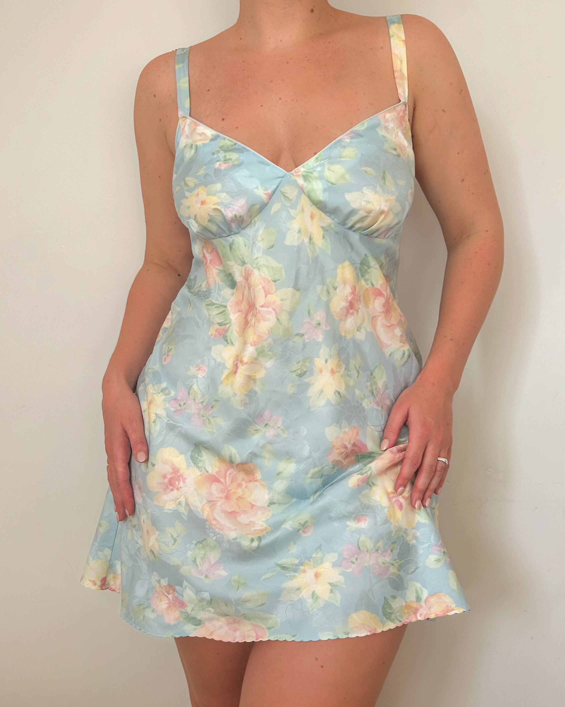Blue Floral Mini (L)