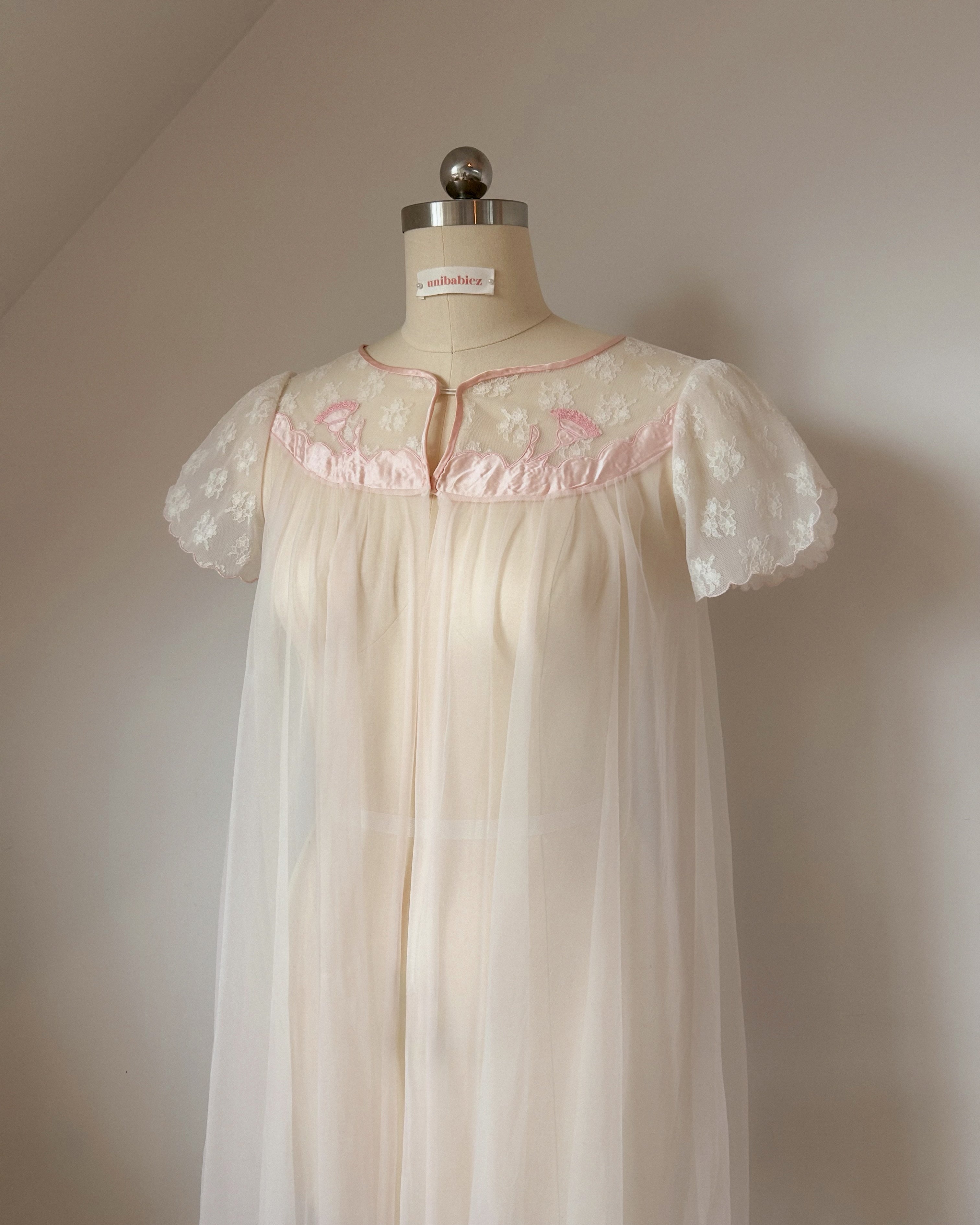 Pink Peignoir (One Size)