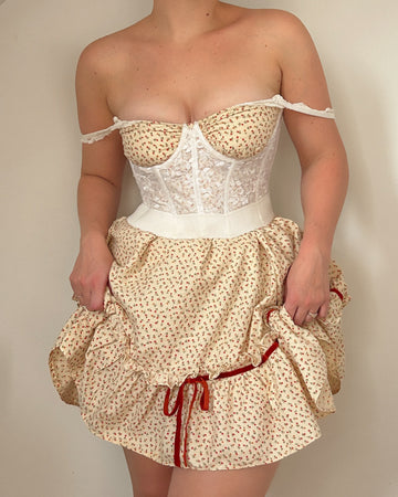 Floral Dress Skirt (M/L)