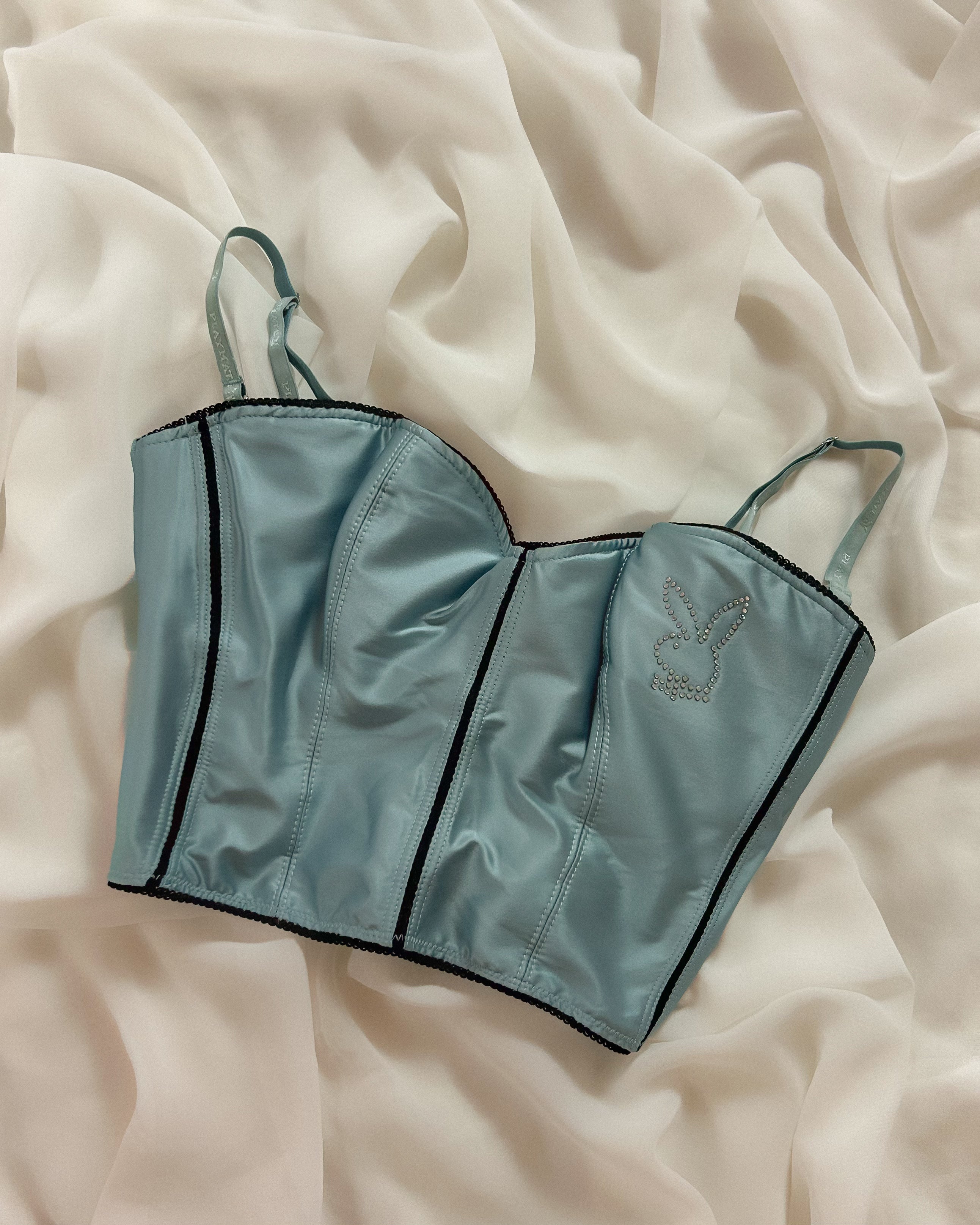 Playboy Satin 3–Piece 80C/75D/85B