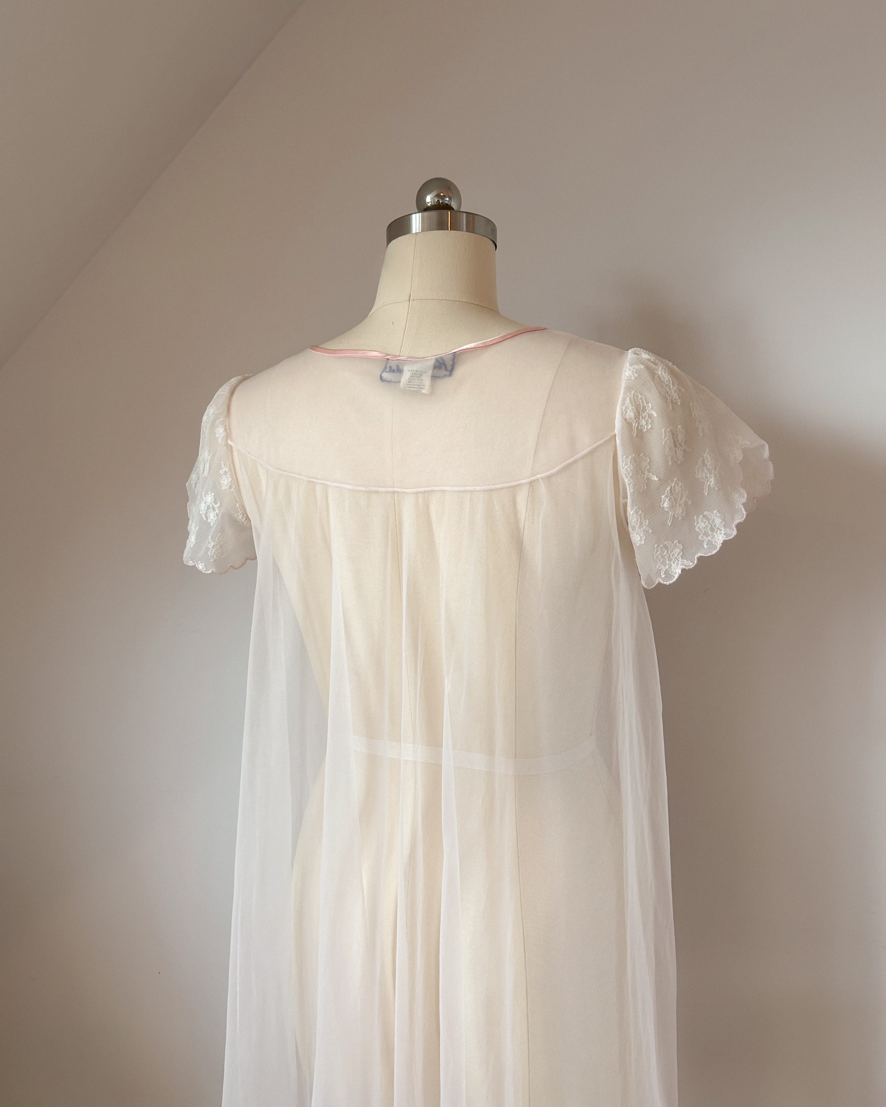 Pink Peignoir (One Size)