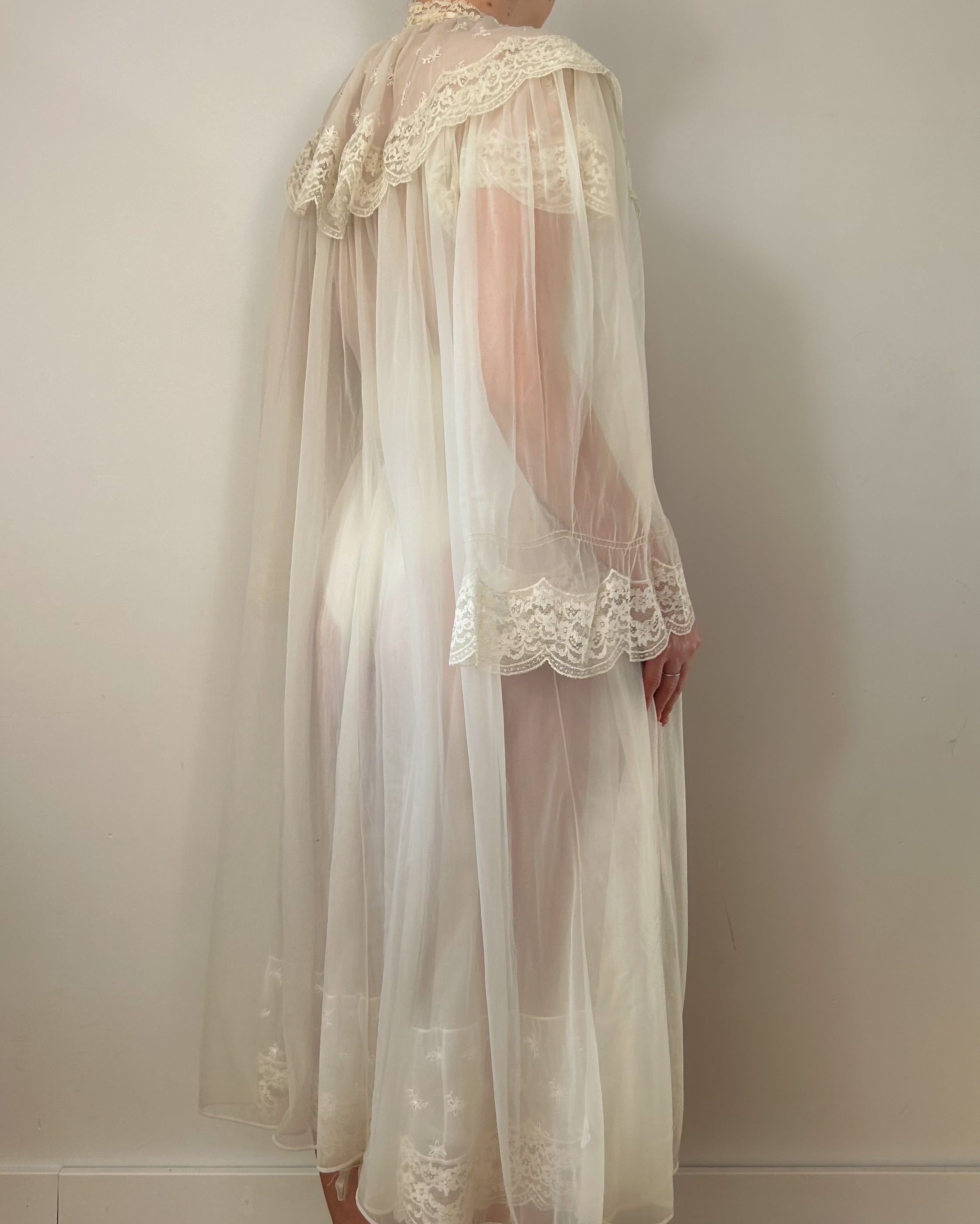 Dream Peignoir Dress Set (S)