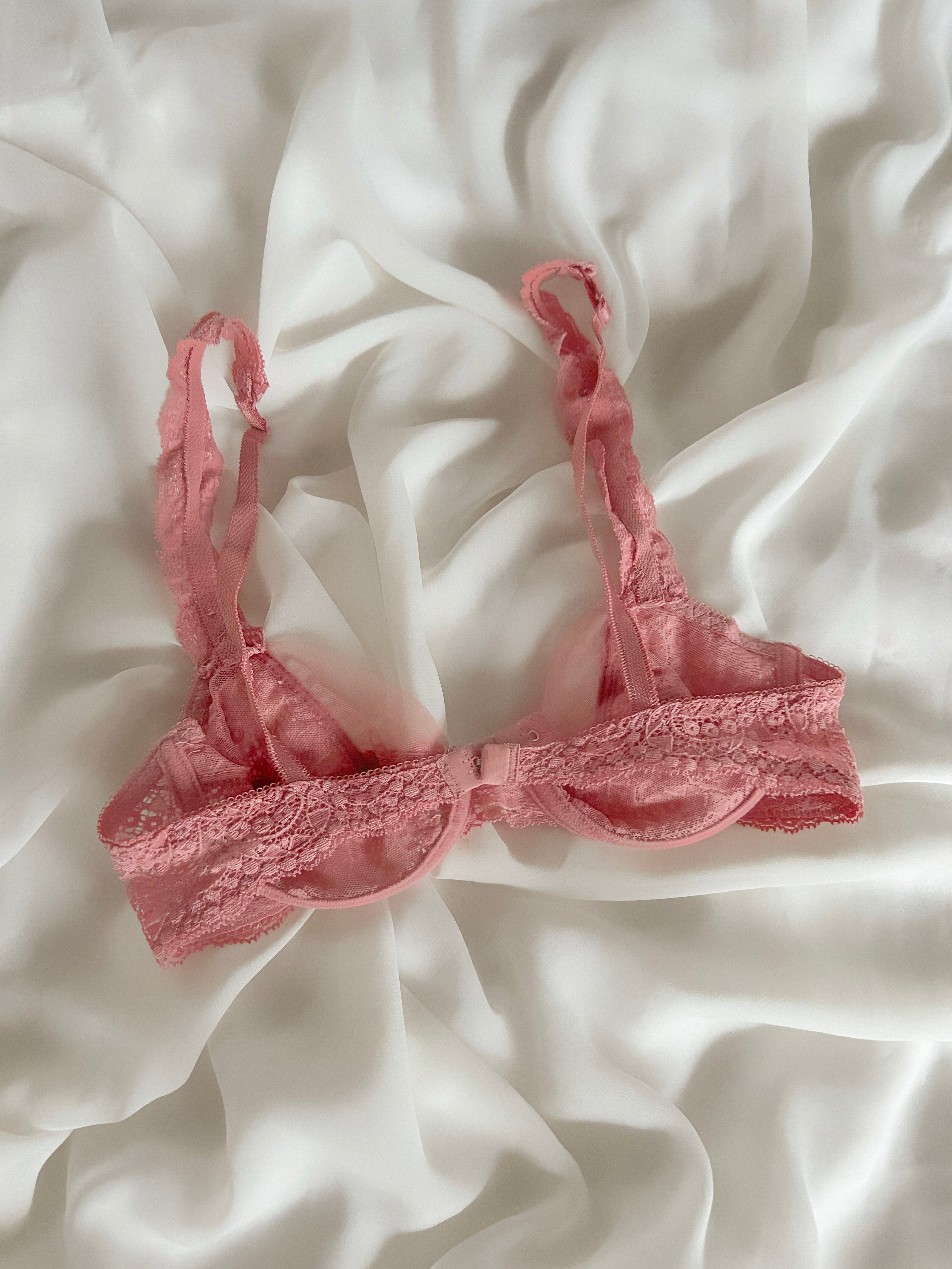 Pink Lace Bra 65B/70A/60C