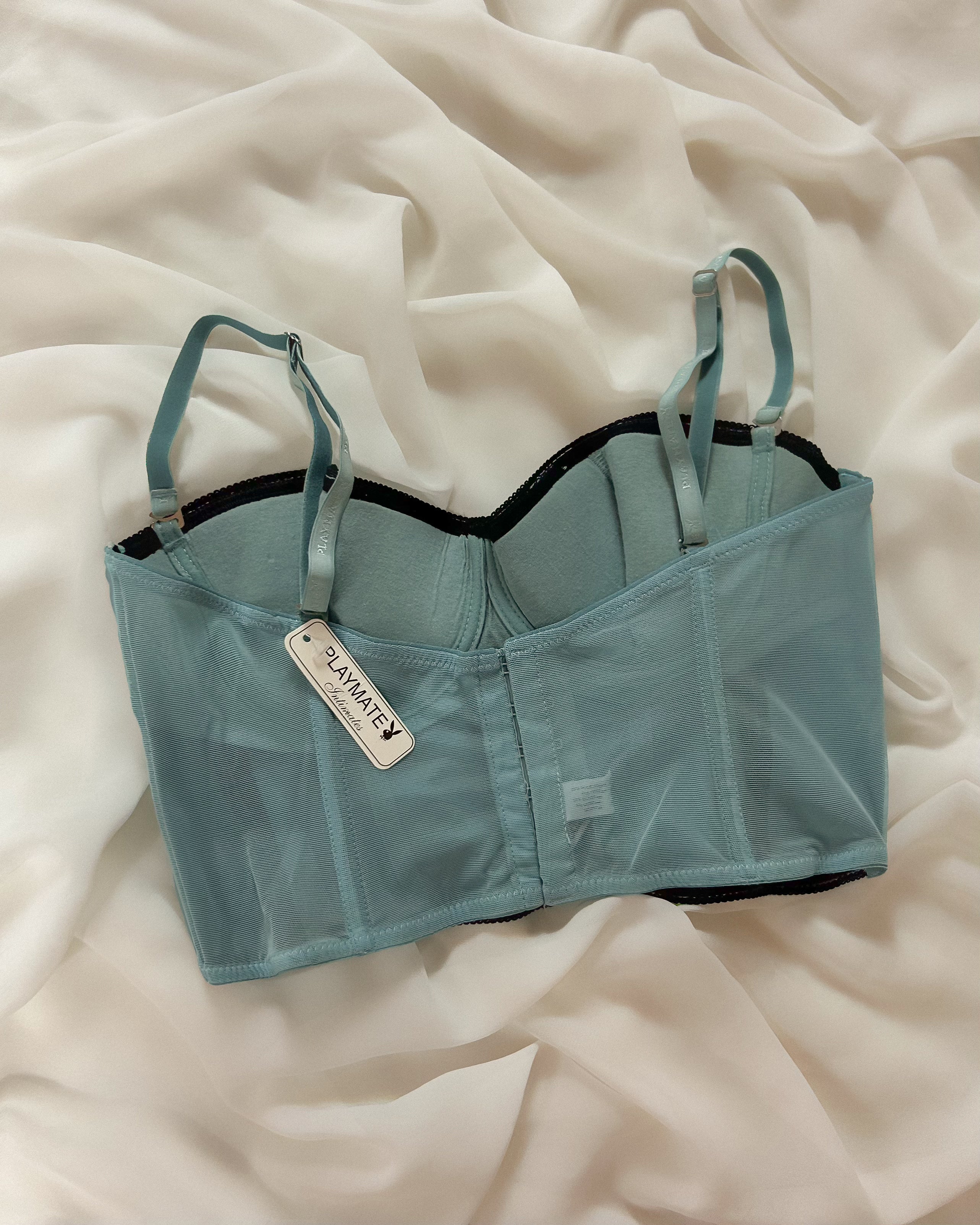 Playboy Satin 3–Piece 80C/75D/85B