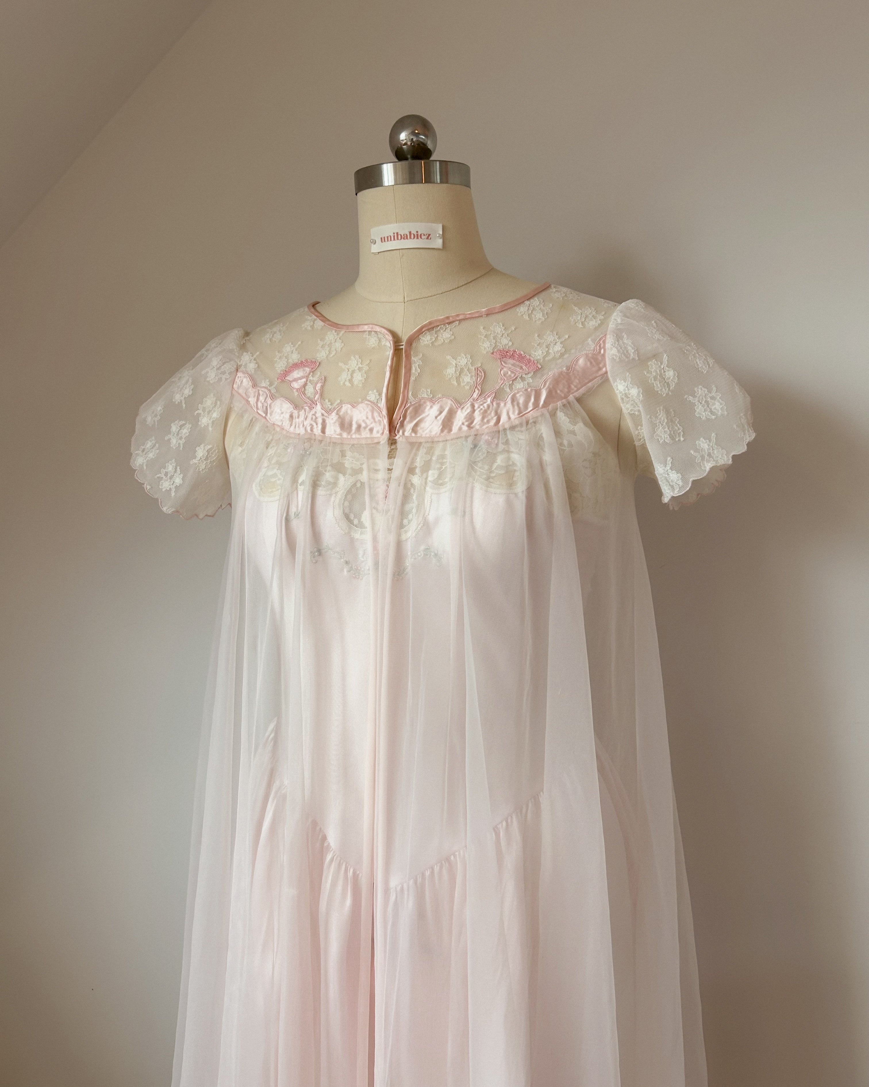Pink Peignoir (One Size)