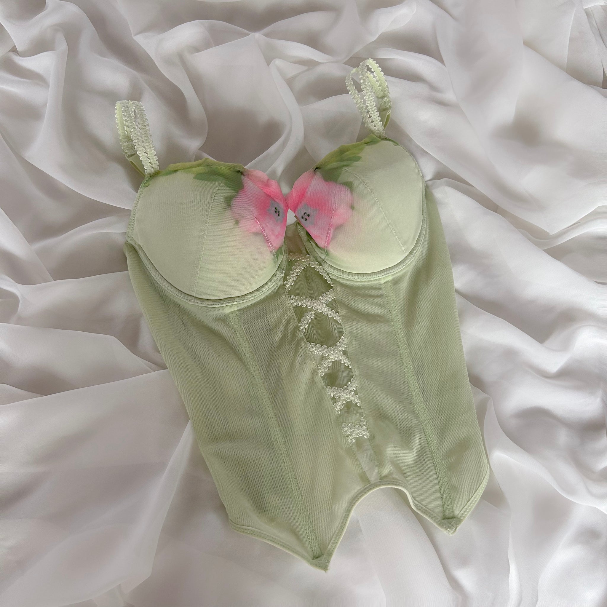 Green Flora Bustier 80B/75C/85A