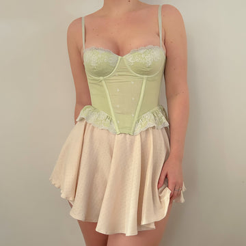 Lime Eyelet Bustier 80B/75C/85A