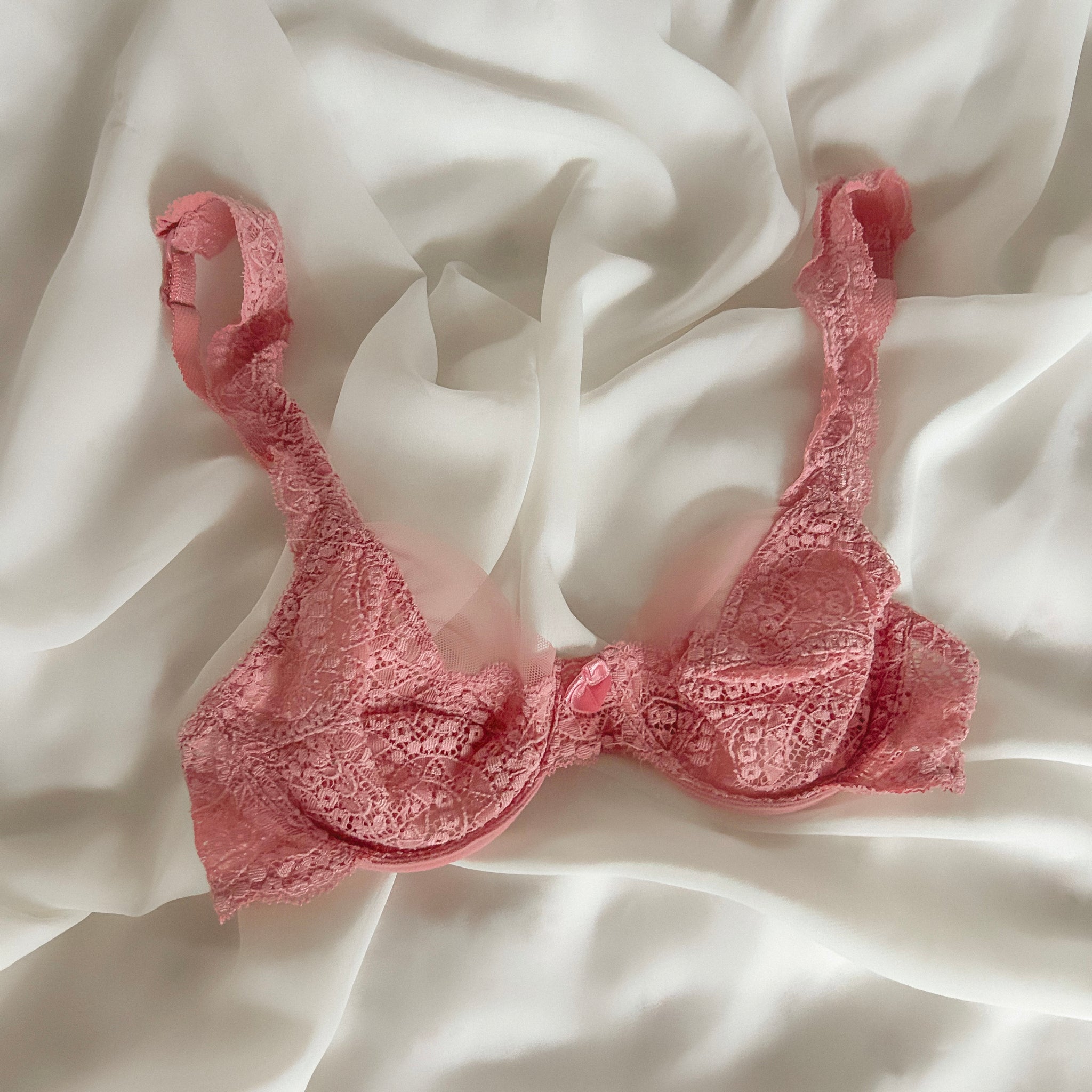 Pink Lace Bra 65B/70A/60C