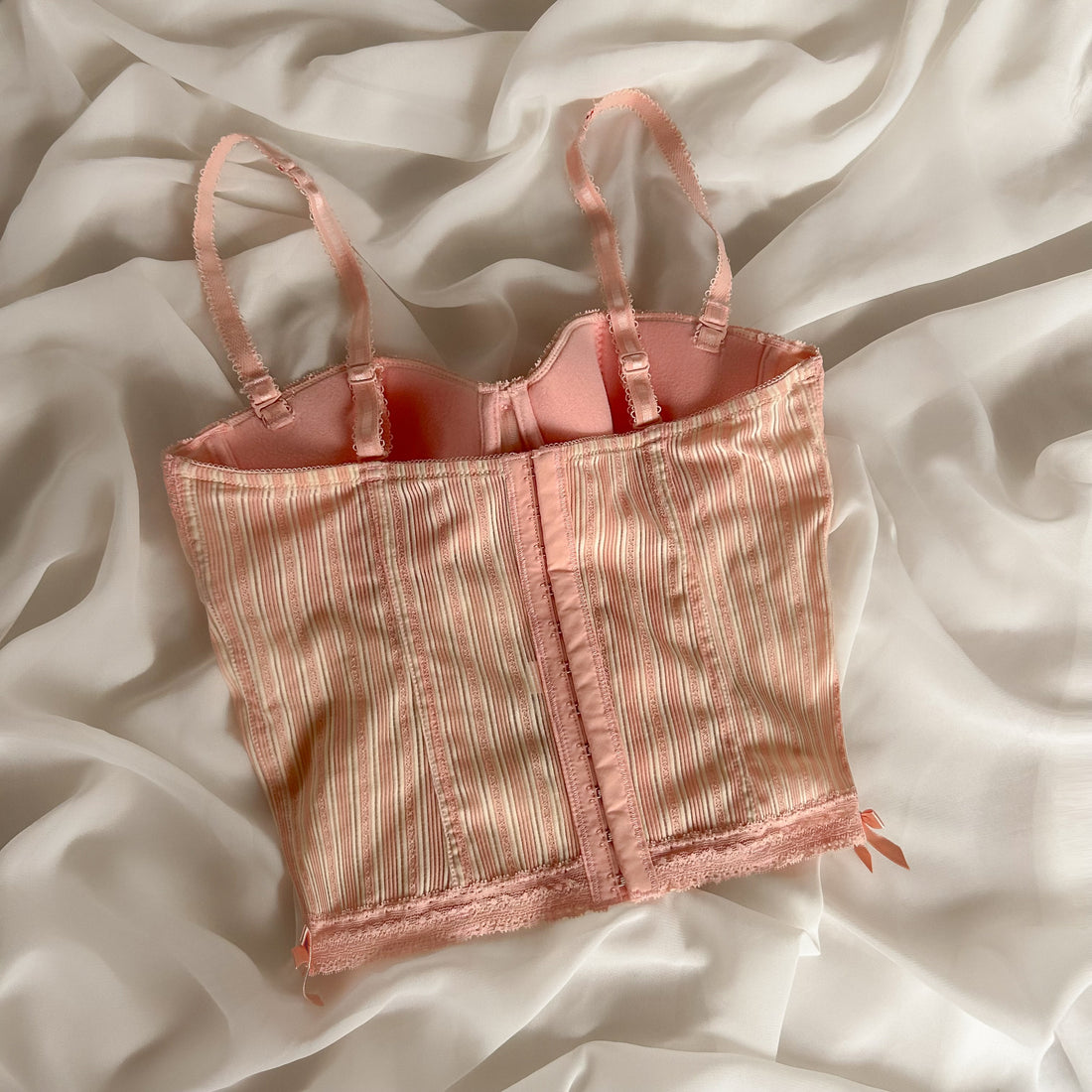 Pink Pin Stripe Bustier 70B/65C/75A