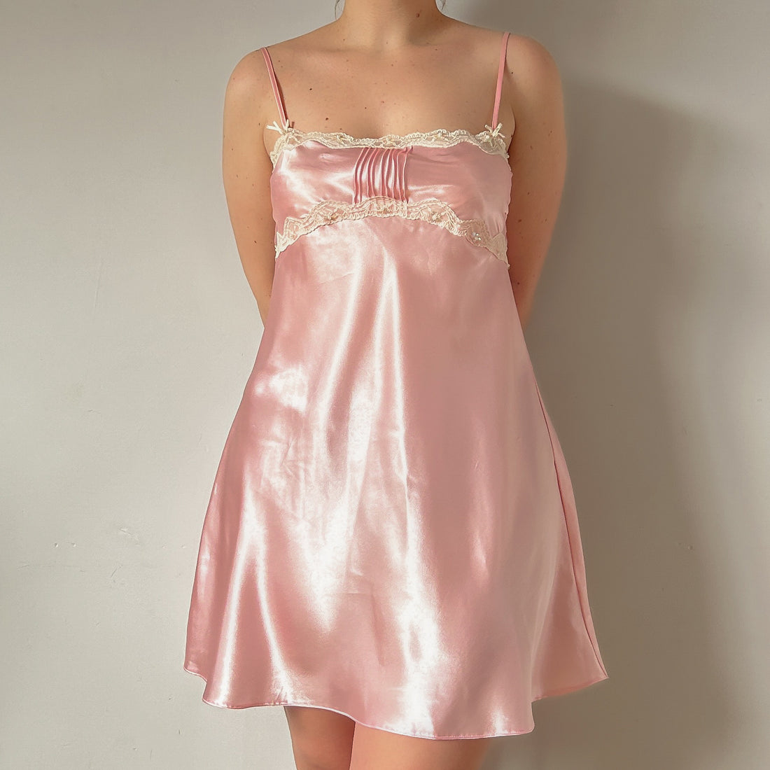 Soft Pink Mini Dress (M/L)