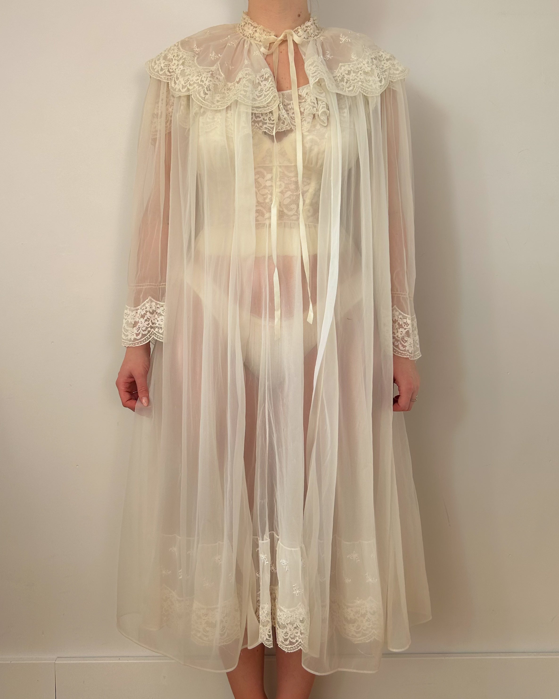 Dream Peignoir Dress Set (S)