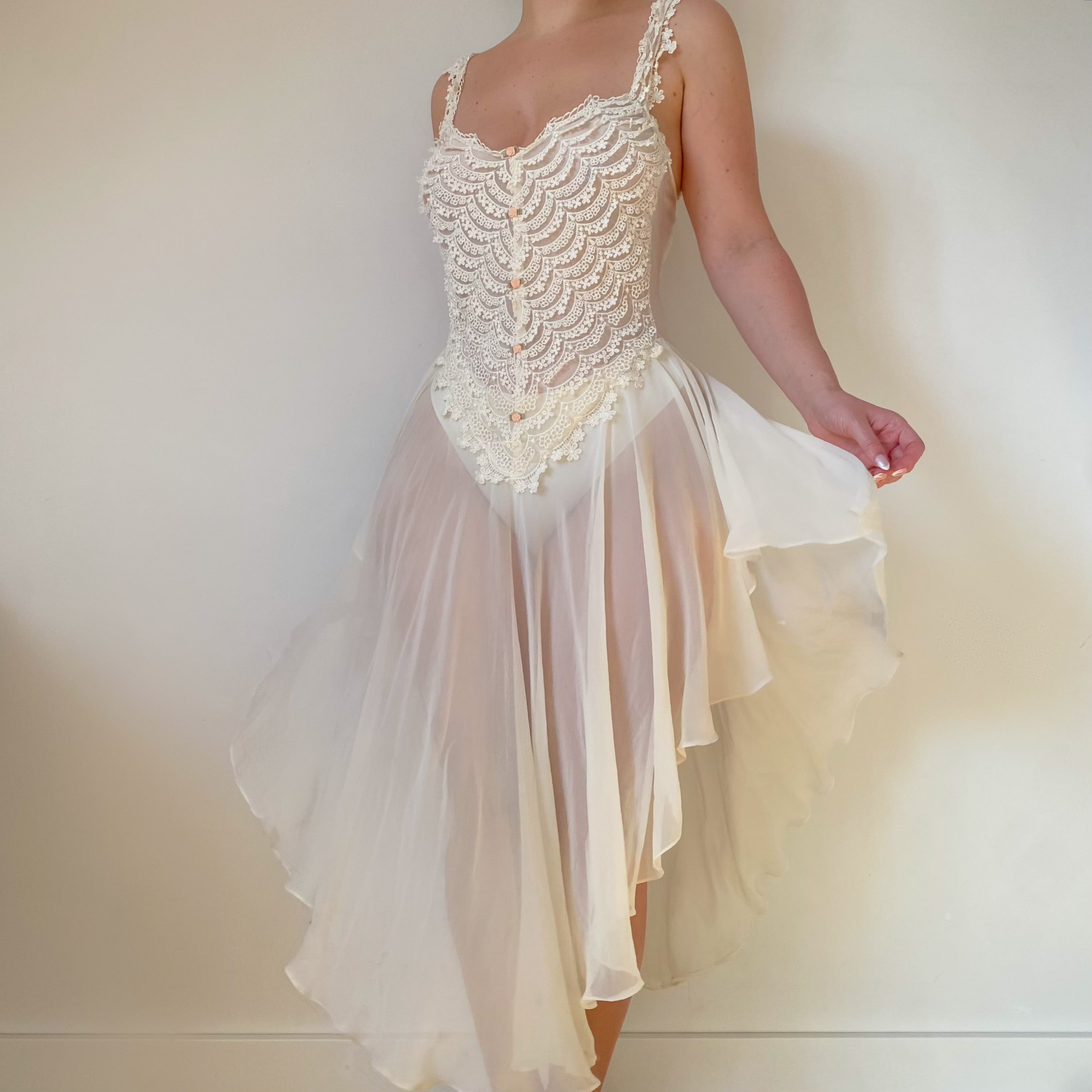 White Dream Slip (M/L)