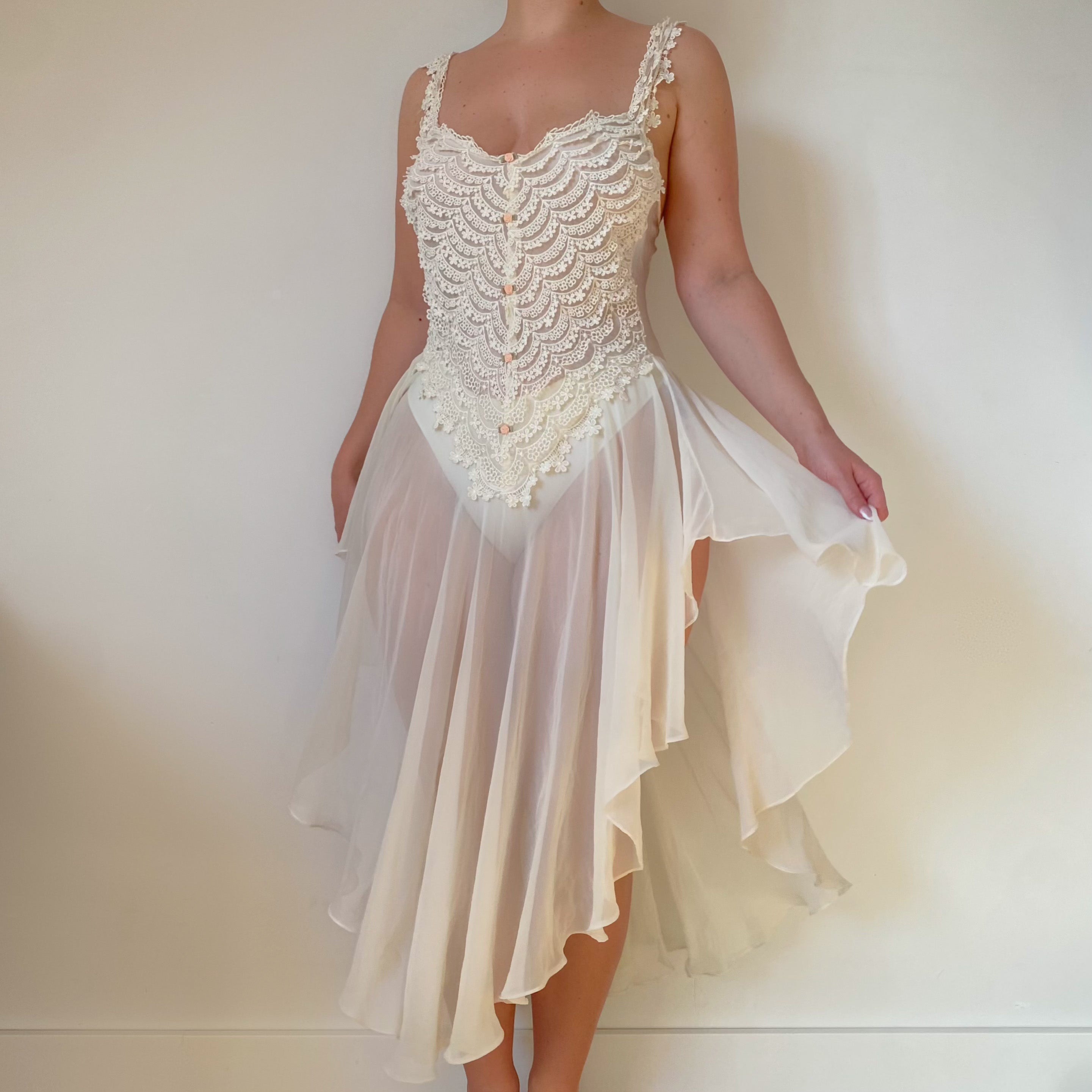 White Dream Slip (M/L)