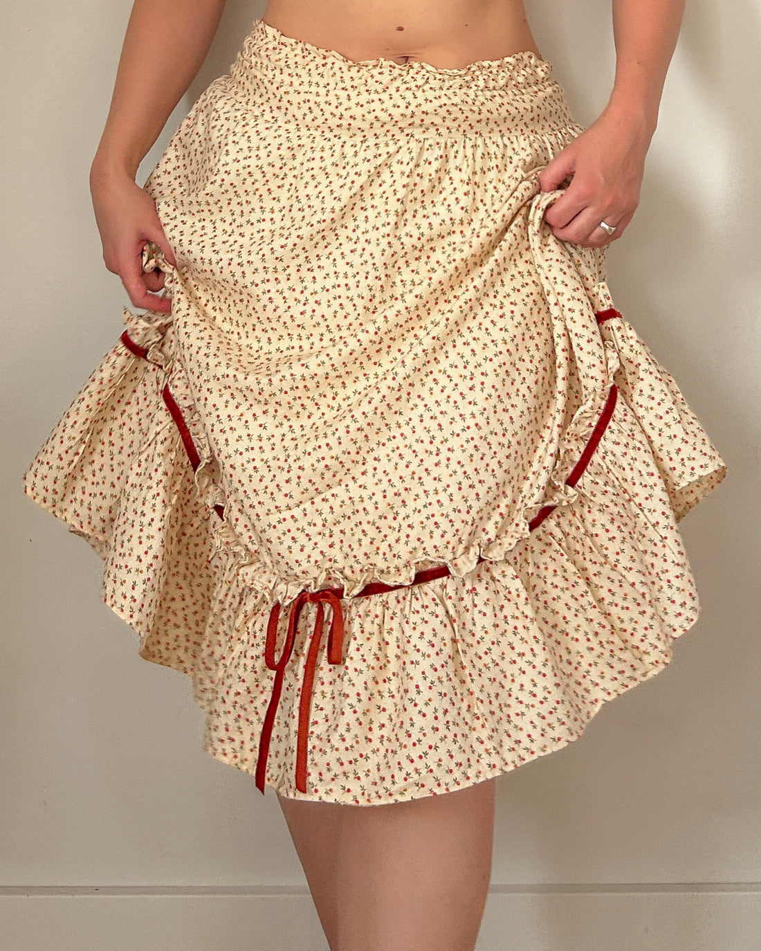 Floral Dress Skirt (M/L)