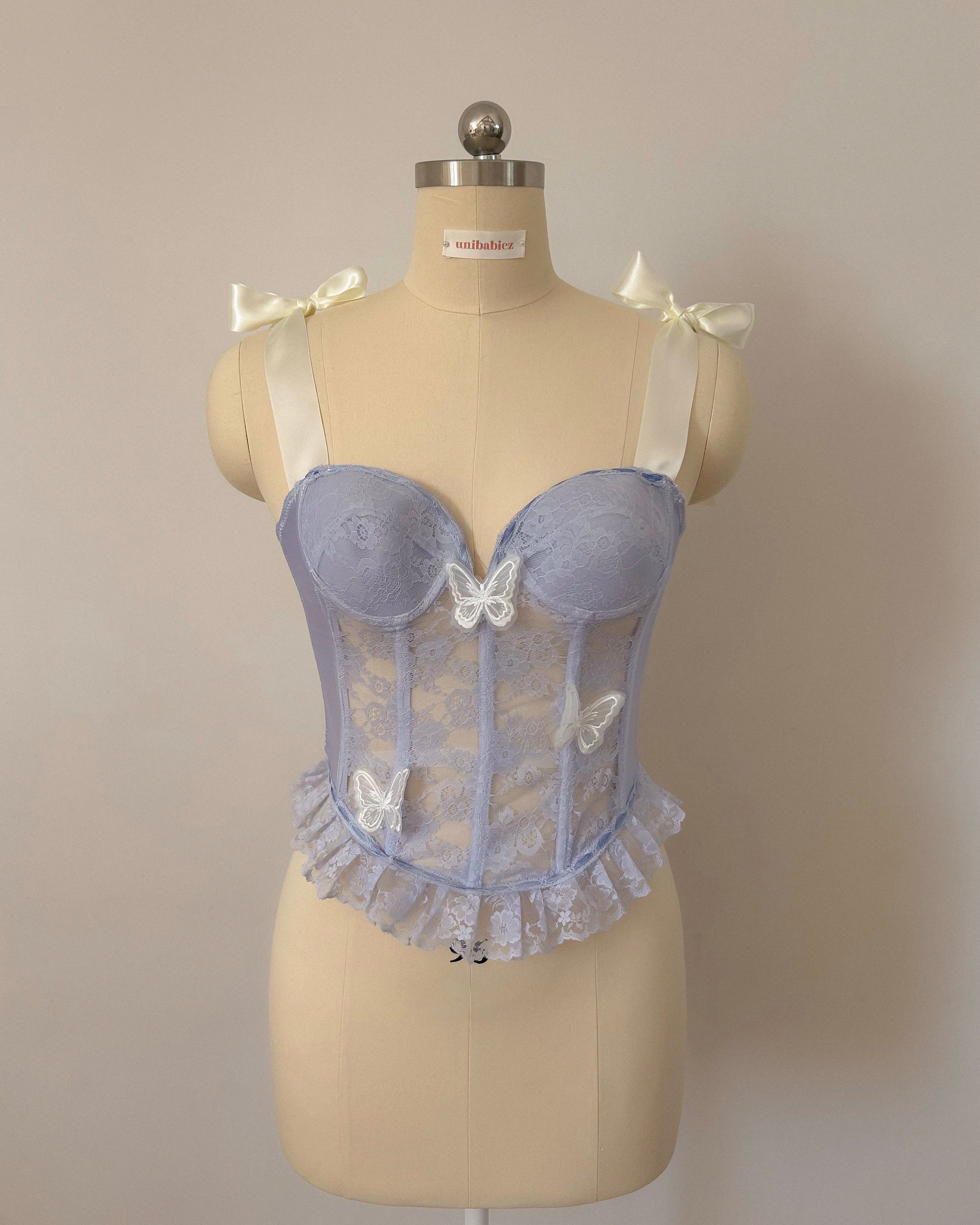 Butterfly Lace Bustier 80B/75C/85A