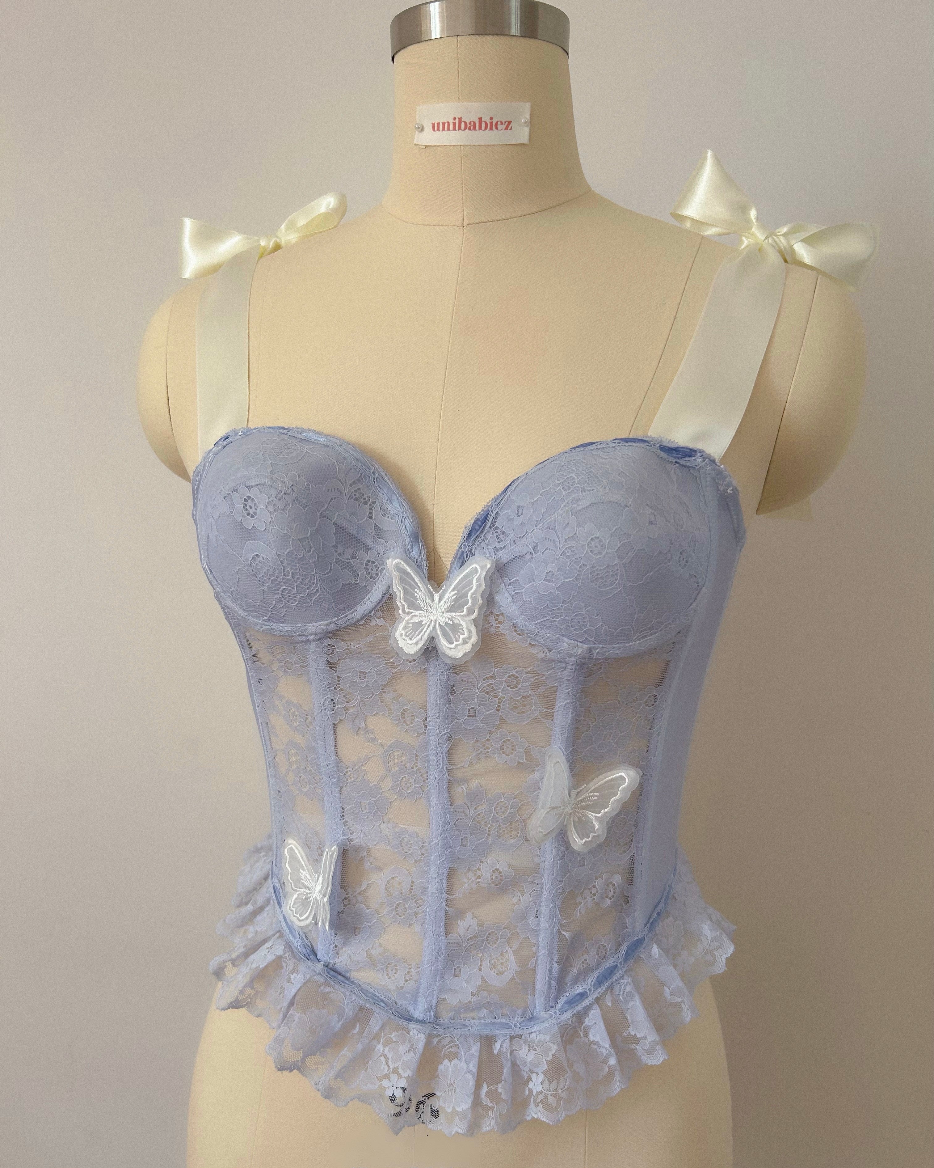 Butterfly Lace Bustier 80B/75C/85A