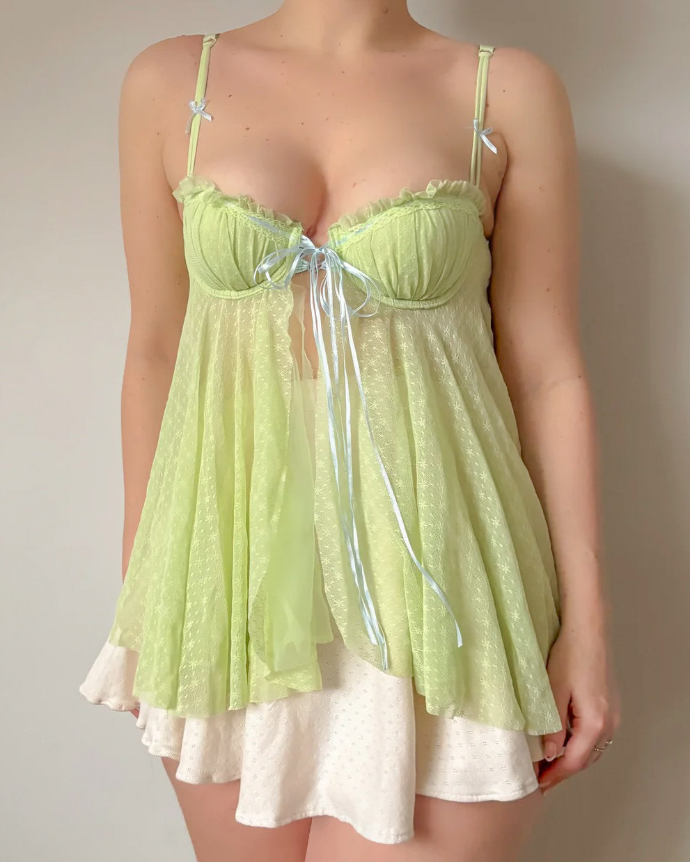 Green Bustier Top 70B/65C/75A