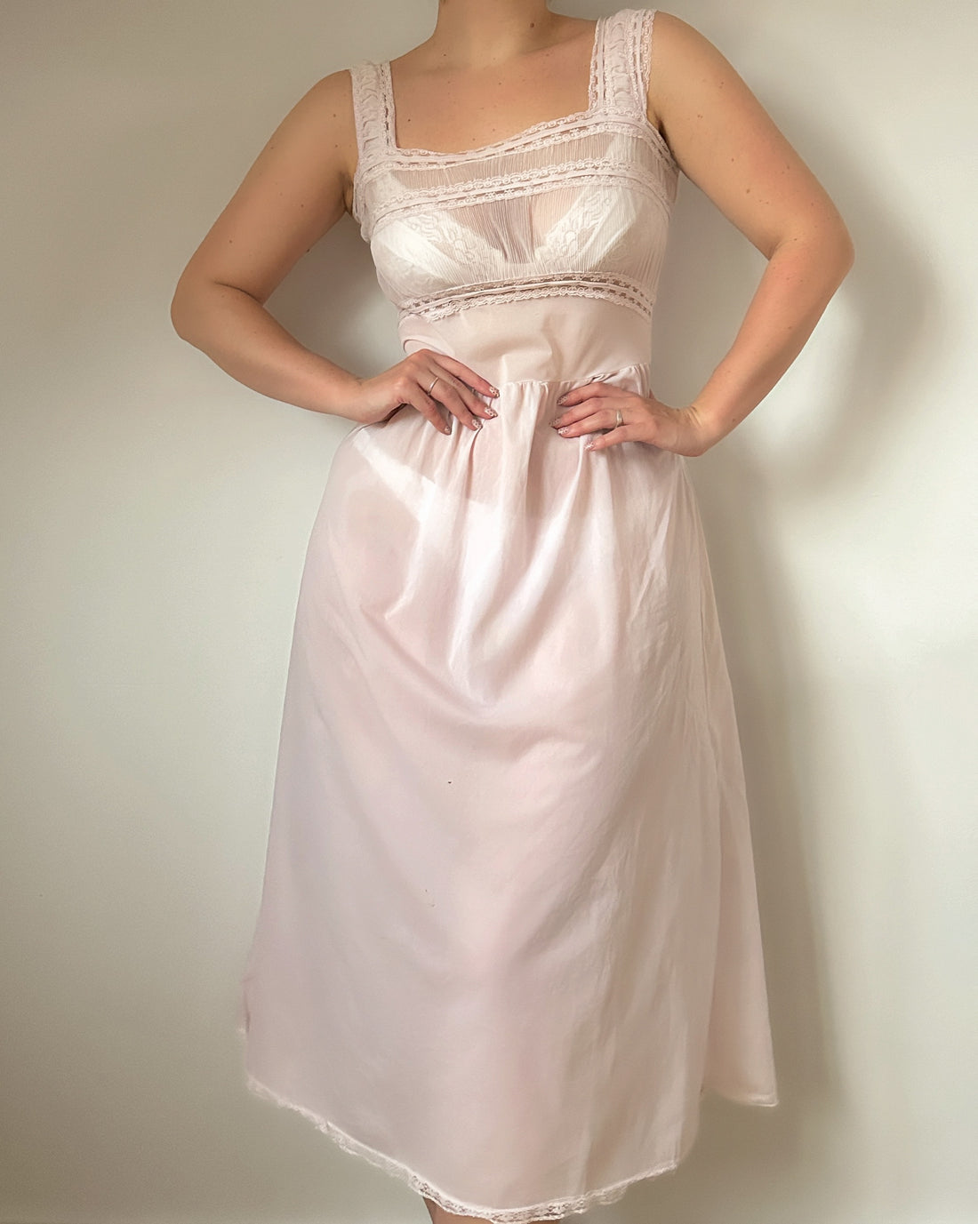 Lavender Slip Dress (M)