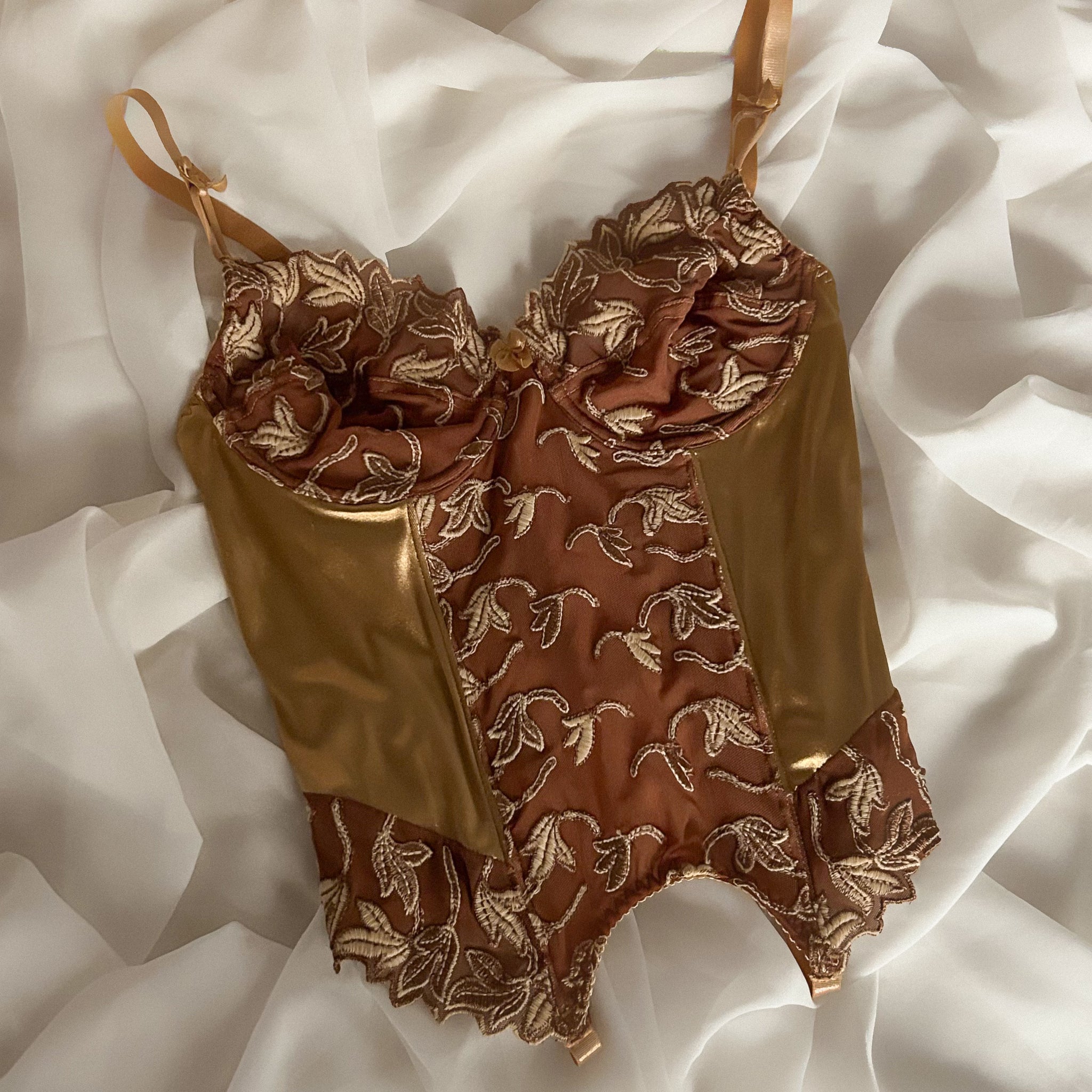 Golden Leave Bustier 75B/70C/80A