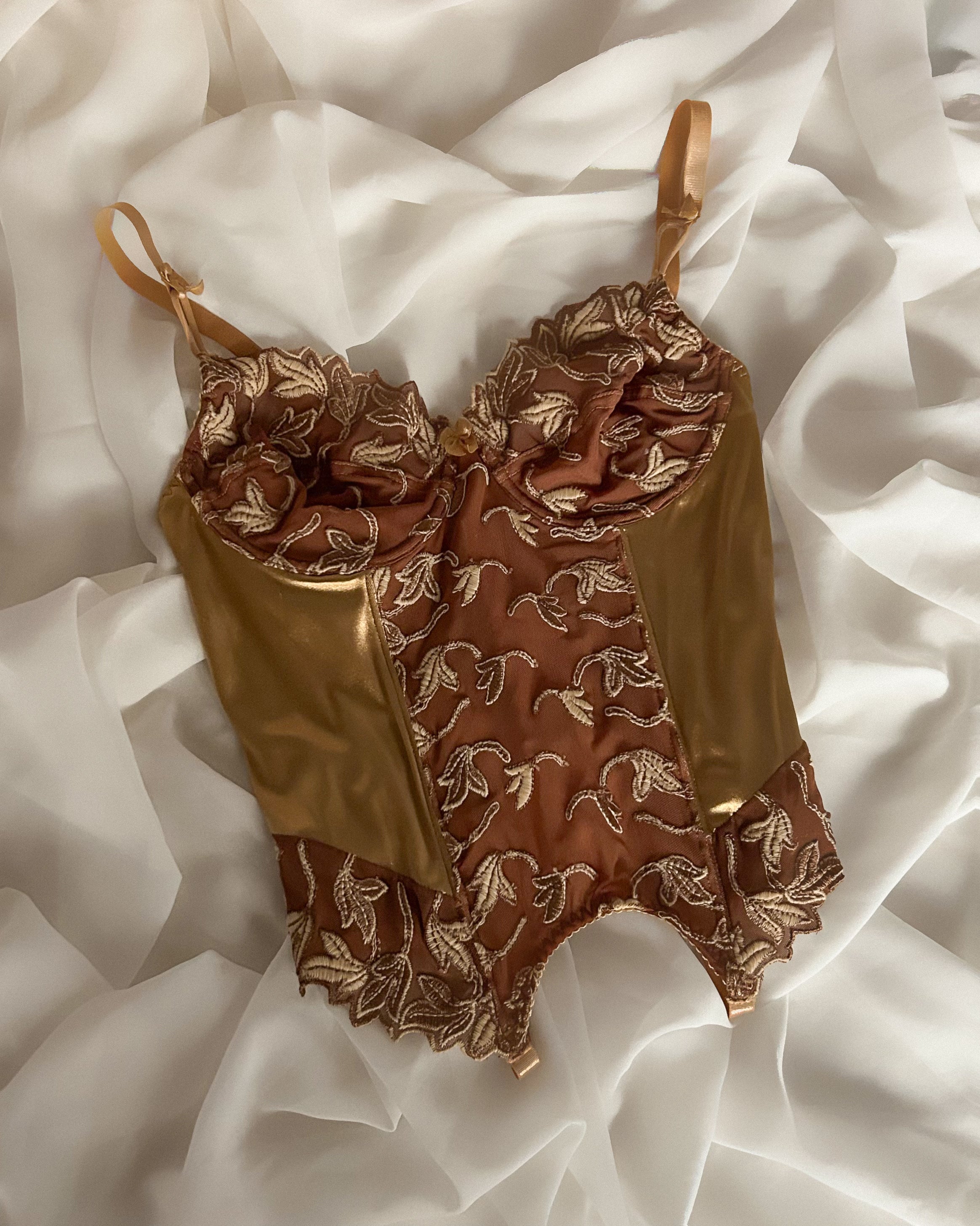 Golden Leave Bustier 75B/70C/80A