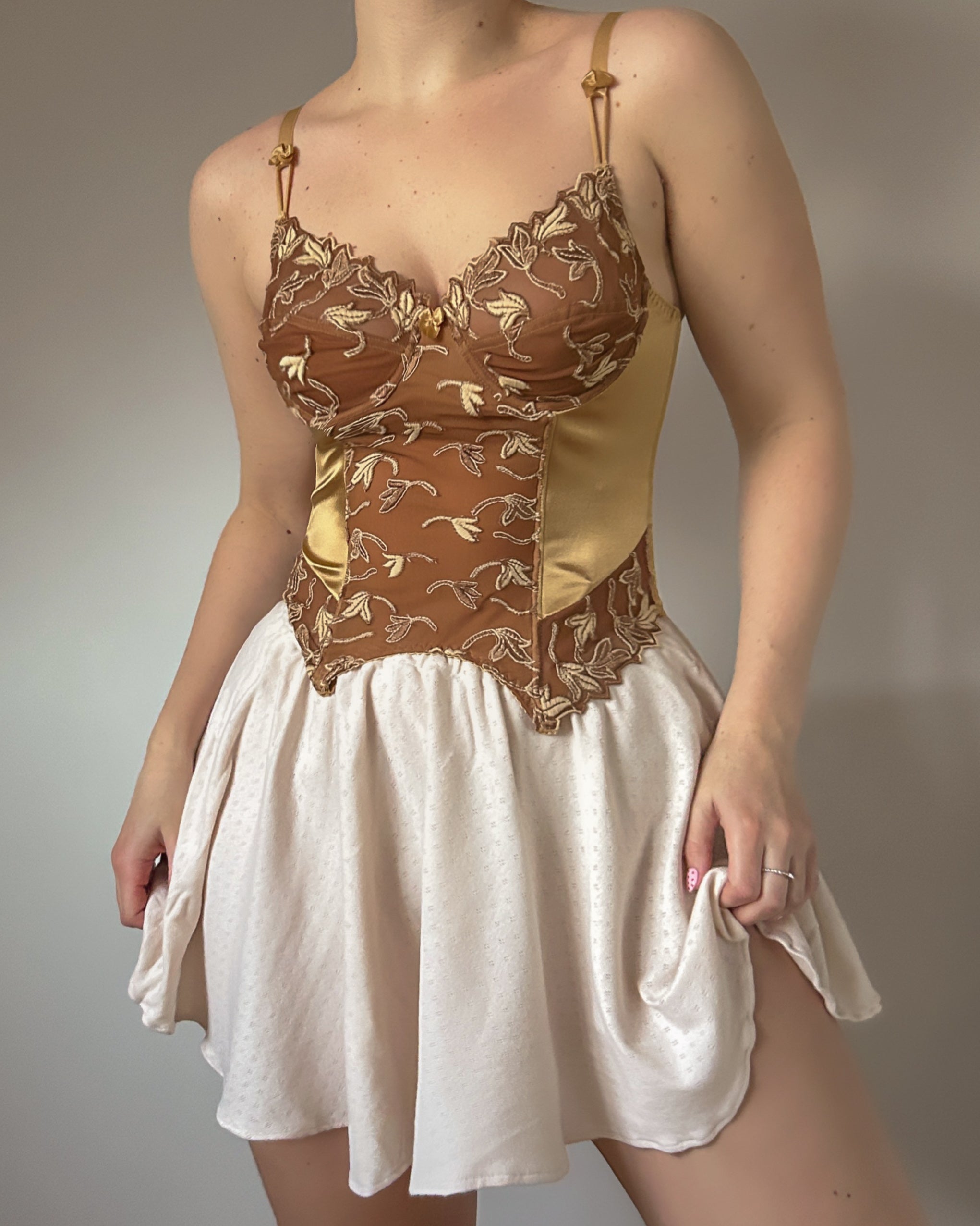 Golden Leave Bustier 75B/70C/80A