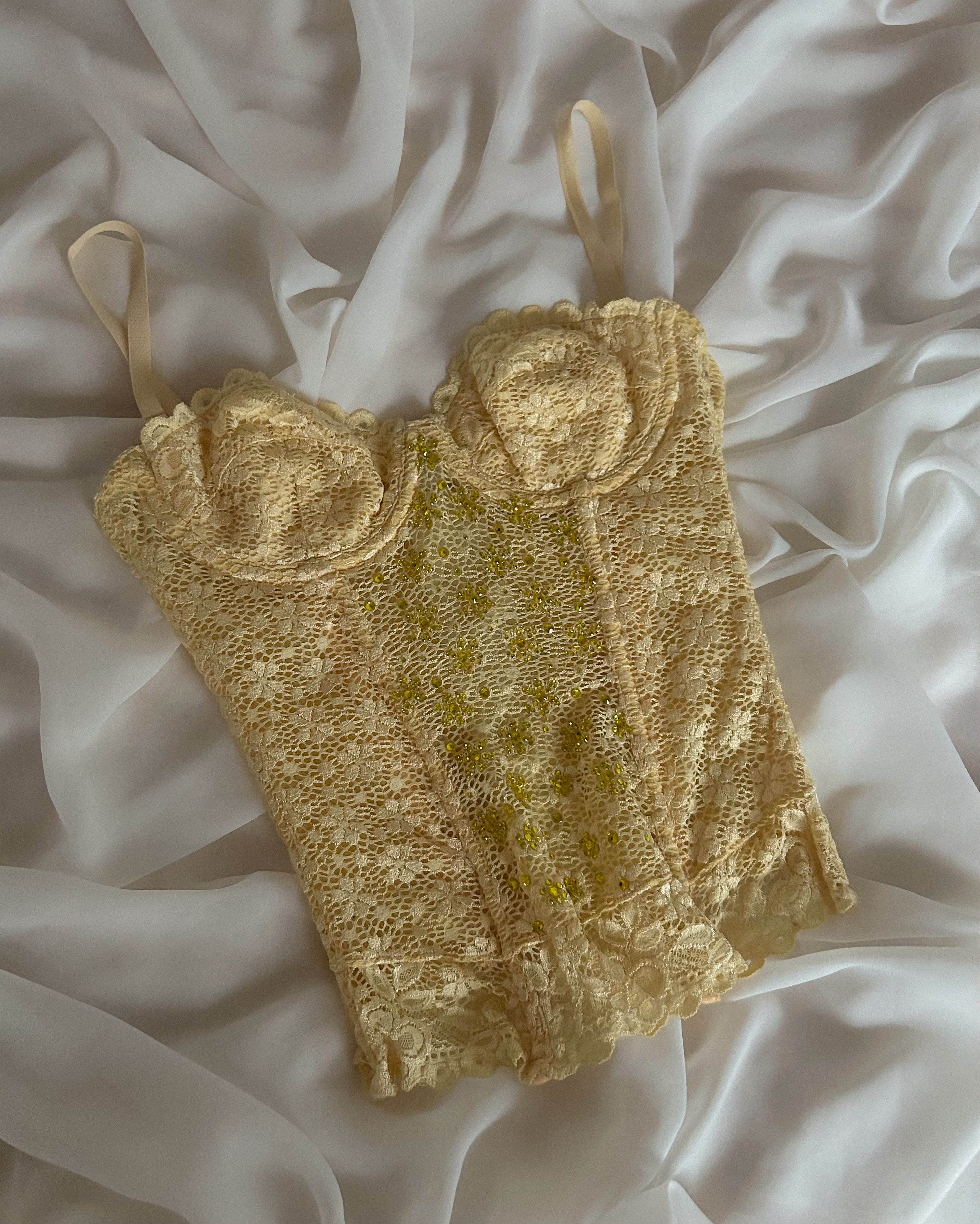 Yellow Starlight Bustier 70B/65C/75A