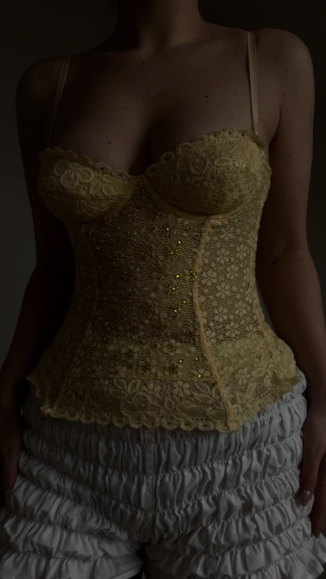 Yellow Starlight Bustier 70B/65C/75A