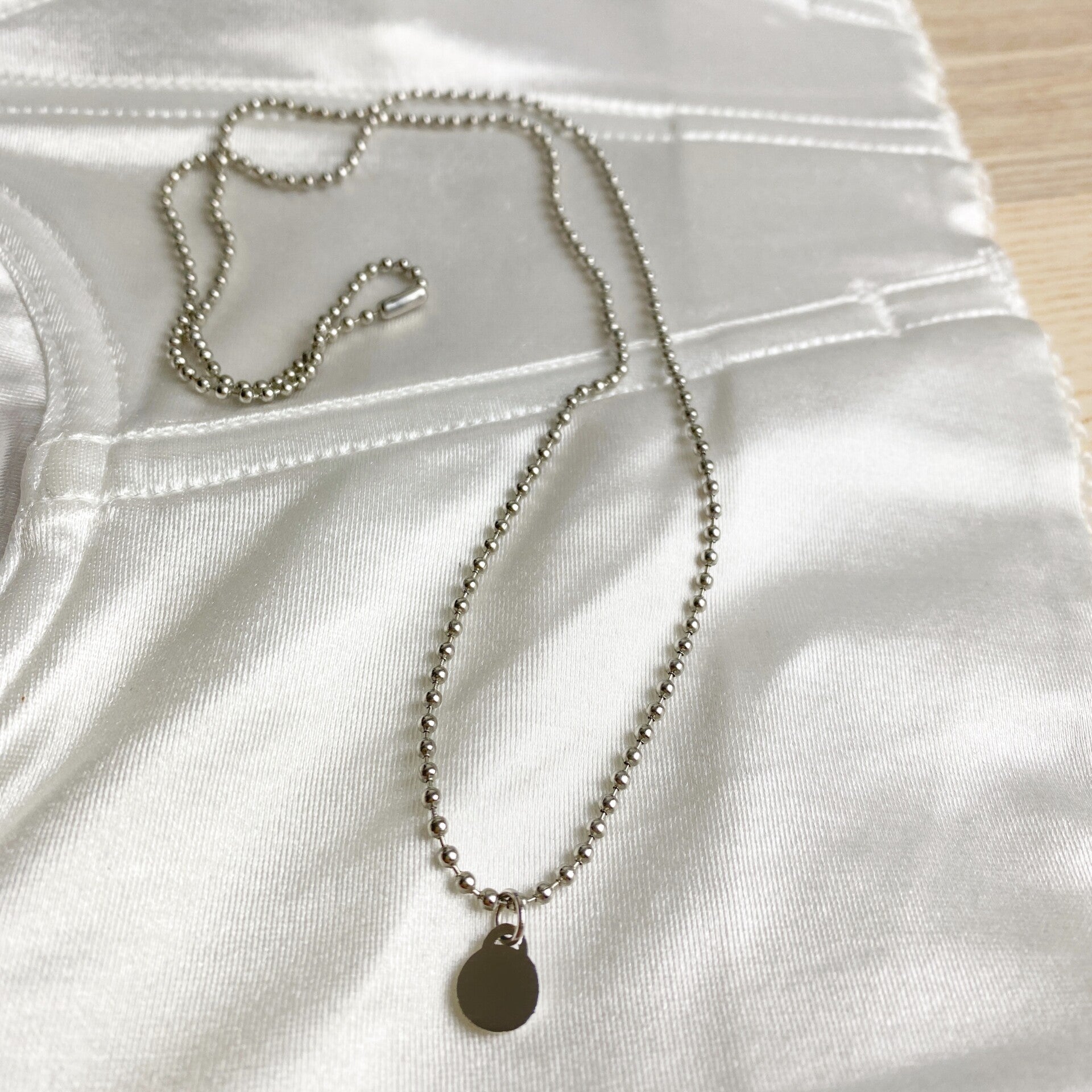 "CD" Pink Dior Reworked Necklace