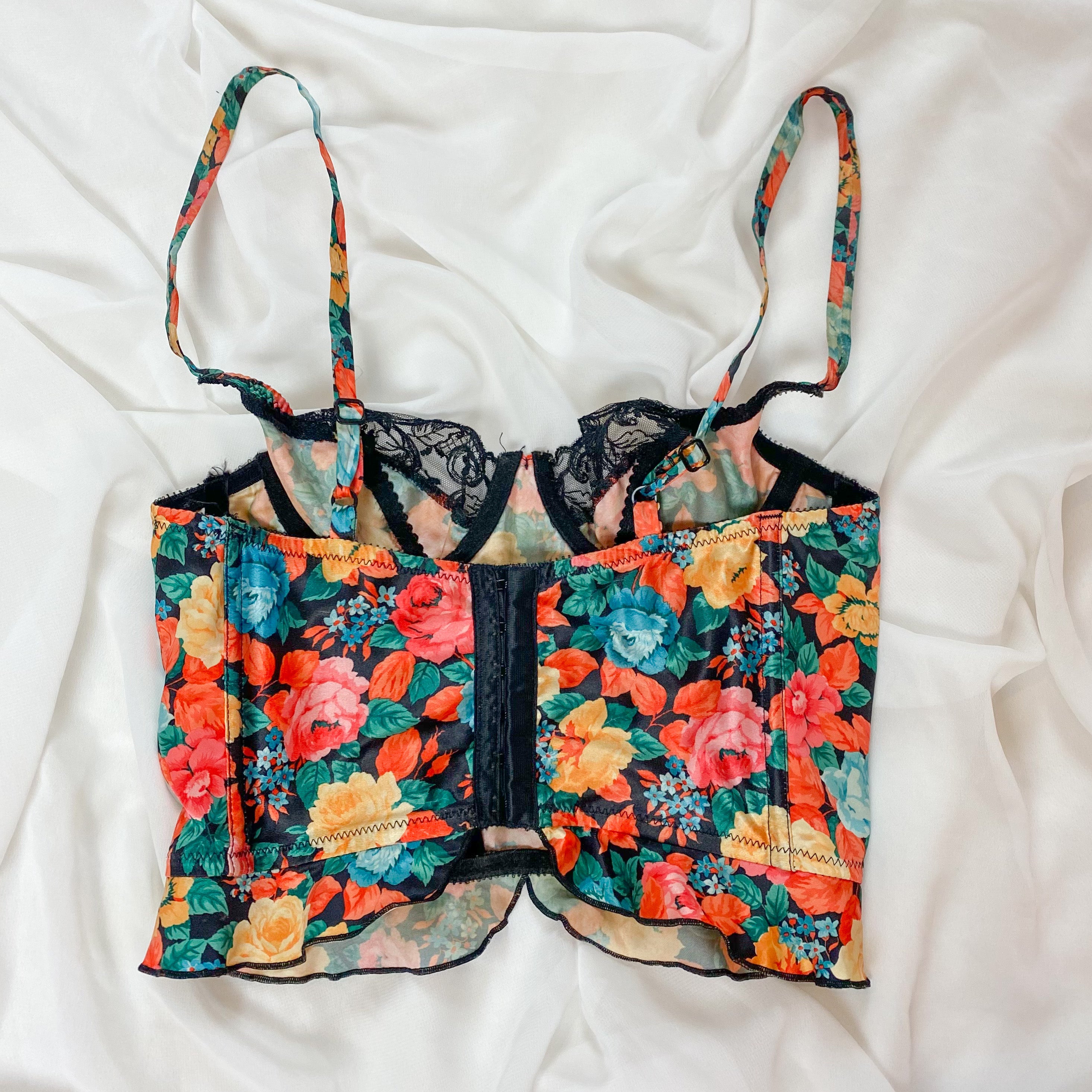 Bright Floral Bustier 65B/70A/60C
